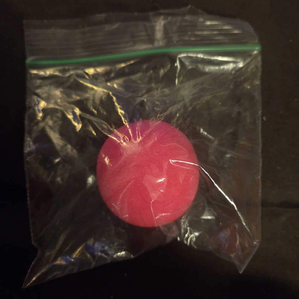 Vibrant Pink Foam Clown Nose NWOT